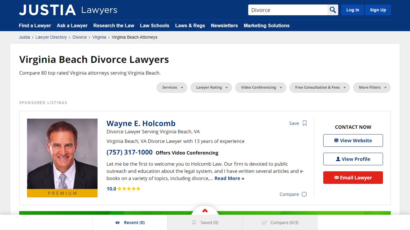 Virginia Beach Divorce Lawyers - Justia